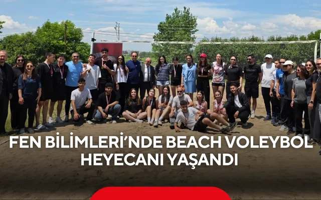 Kampüsümüzde Beach Voleybol Heyecanı!