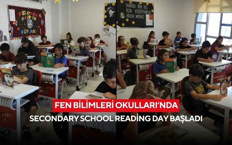 Secondary School Reading Day Başladı: İngilizce Okuma Yolculuğu Sürüyor!