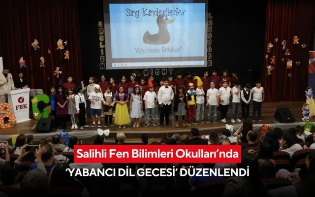 Dünya Sahnesinde Minik Yıldızlar: Yabancı Dil Gecesi!